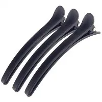 Clipiau Rhaniad Gwallt Plastig